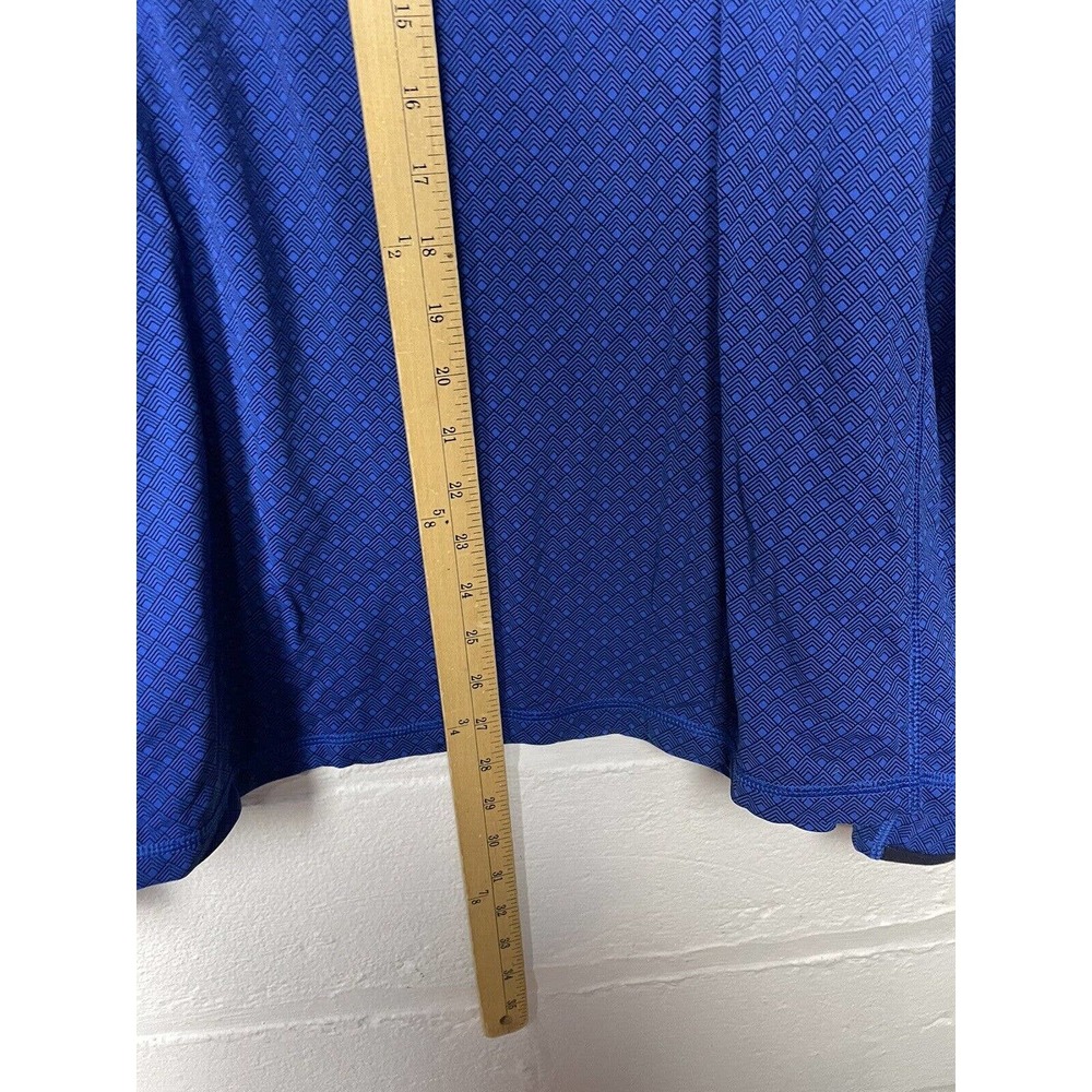 Greyson Men’s Long Sleeve Quarter-Zip Pullover in Royal Blue - Picture 4 of 5
